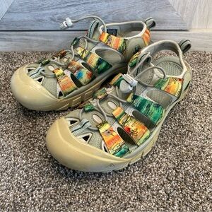 Keen Newport Retro Jerry Garcia Women's Sandals Banyan Tree 10